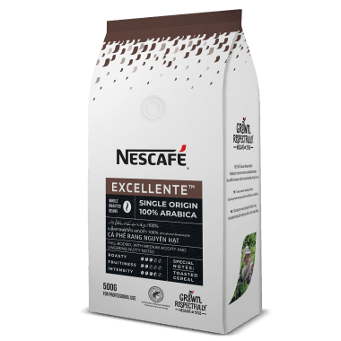 NESCAFÉ Excellente Whole Roasted Ground Beans back