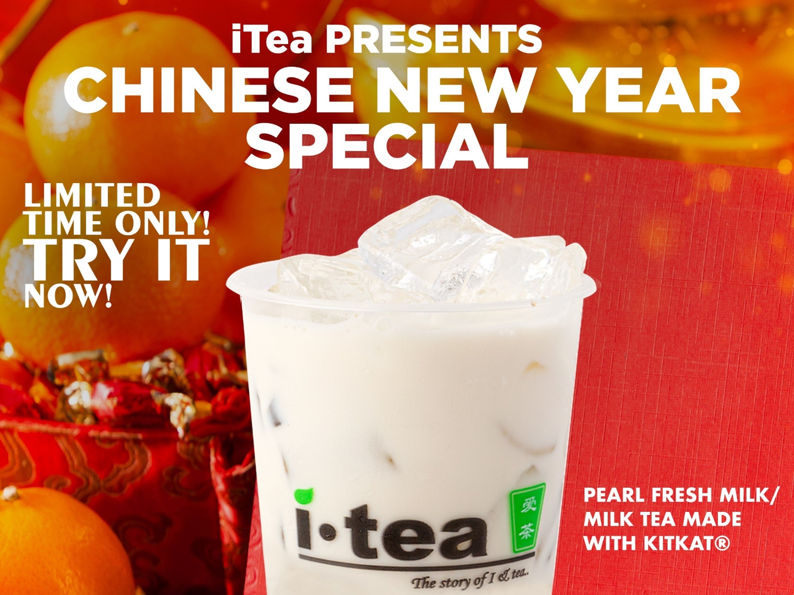 iTea Pearl Fresh Milk Tea​