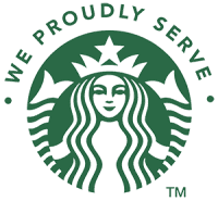 The We Proudly Serve Starbucks