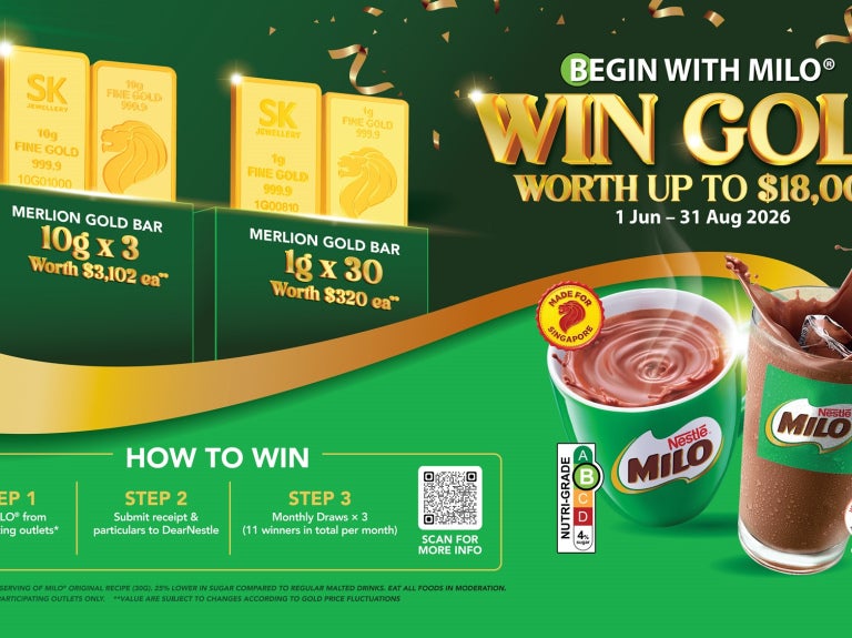 Begin with MILO® &amp; win Gold 2026