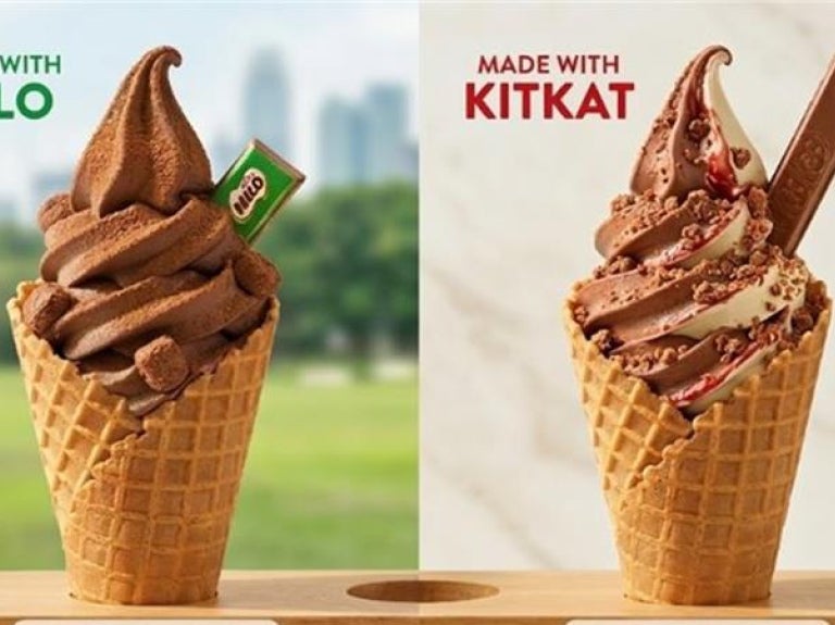 Milo and Kitkat Icecream