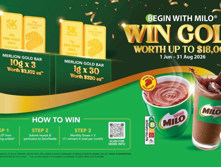 Begin with MILO® &amp; win Gold 2026