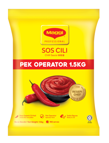 MAGGI Chilli Sauce Pouch 12 x 15KG