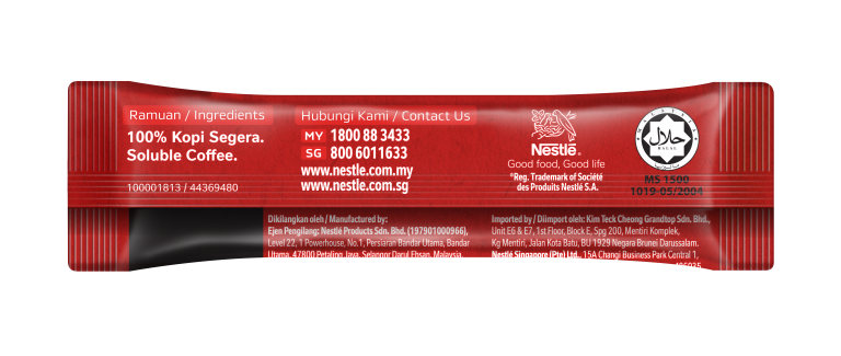 NESCAFE Classic 2g stickpack Back