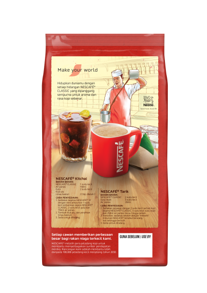 Nescafe Classic 500g Back