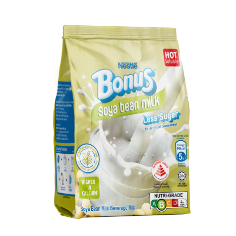 Bonus Soya Milk Less sugar front