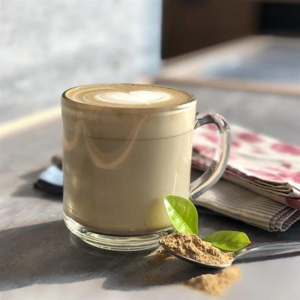 Dirty Green Tea Latte