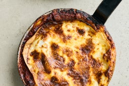 Lasagna with plant protein and bechamel sauce