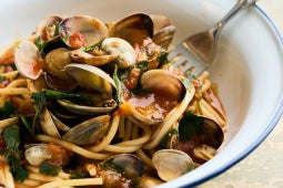Spaghetti Vongole al pomodoro