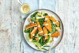 CAESAR SALAD WITH SCHNIZTEL