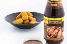 Meatless Crispy Nugget with Citrus Orange Panggang Sauce