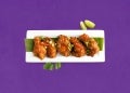 Chicken Drummete with Chilli Lime Sauce