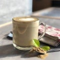 Dirty Green Tea Latte