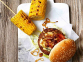 SENSATIONAL MEAT-FREE CHEESE BURGER