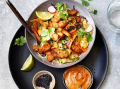 CHARGRILLED PIECES SATAY NOODLE SALAD