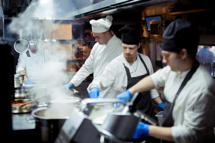 Article Chef Blue Gloves