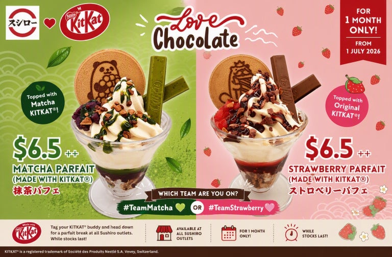 Sushiro x KITKAT® Limited-Time Collaboration